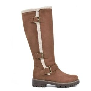 Cliffs by White Mountain Merritt Faux Fur Lined Boots 6 NWT